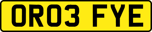 OR03FYE