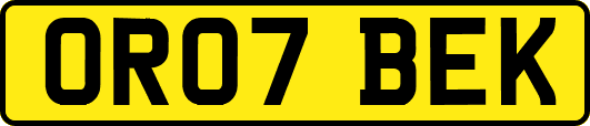 OR07BEK