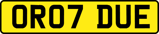 OR07DUE