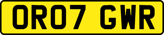 OR07GWR