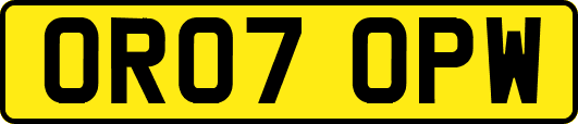 OR07OPW