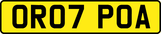 OR07POA