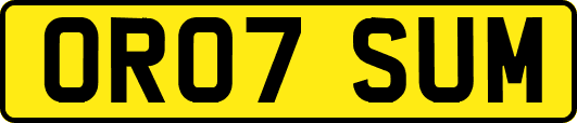 OR07SUM