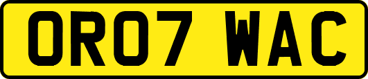 OR07WAC