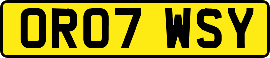 OR07WSY