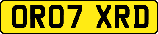 OR07XRD