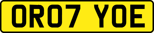 OR07YOE