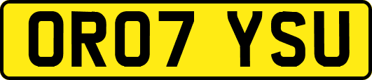 OR07YSU