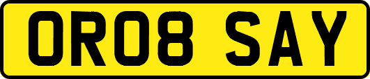 OR08SAY