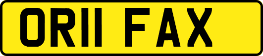 OR11FAX