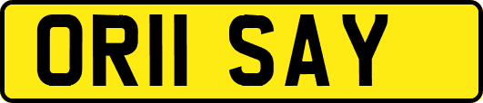 OR11SAY