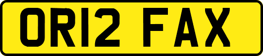 OR12FAX
