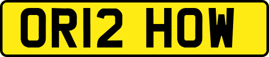 OR12HOW