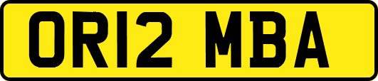 OR12MBA