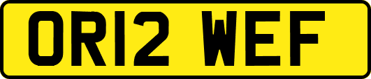 OR12WEF