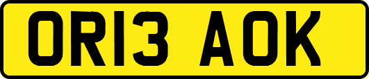 OR13AOK