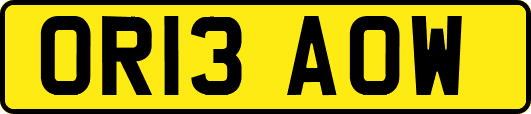 OR13AOW