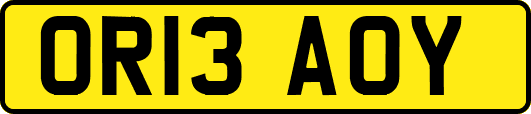 OR13AOY