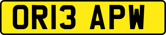 OR13APW