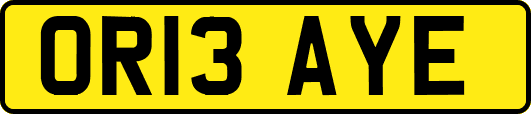 OR13AYE