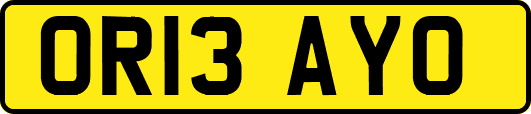 OR13AYO