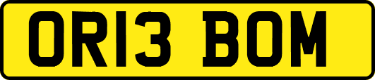 OR13BOM