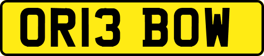 OR13BOW