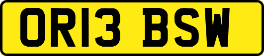 OR13BSW