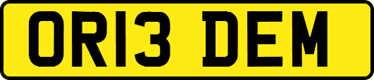 OR13DEM