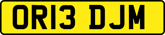 OR13DJM