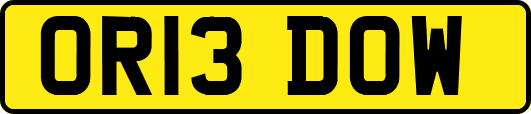 OR13DOW