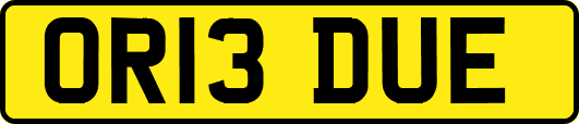 OR13DUE