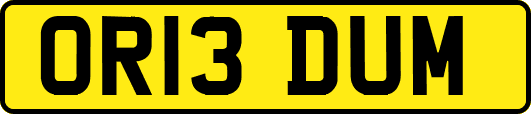 OR13DUM