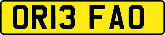 OR13FAO