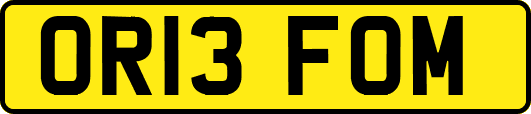 OR13FOM