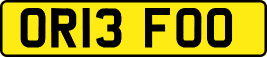 OR13FOO