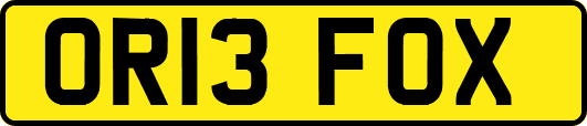 OR13FOX