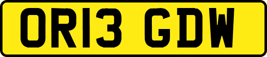 OR13GDW