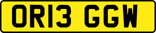 OR13GGW