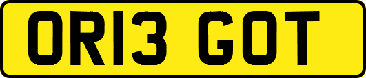 OR13GOT