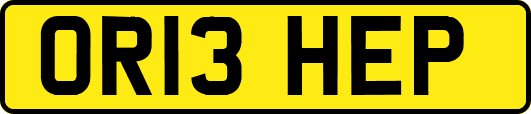 OR13HEP