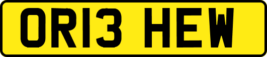 OR13HEW