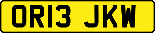 OR13JKW