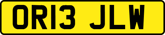 OR13JLW