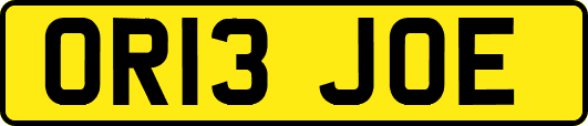OR13JOE