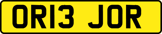 OR13JOR