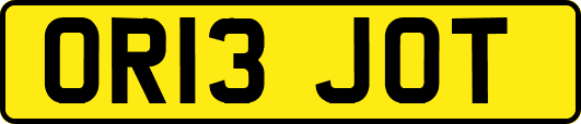 OR13JOT