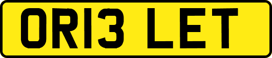OR13LET