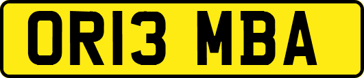 OR13MBA