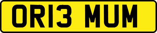 OR13MUM